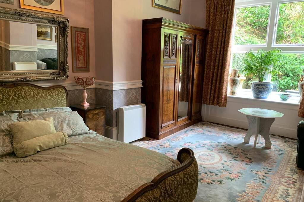 Luxurious Apartment In Historic Mansion - Sleeps 7 Ladock Kültér fotó