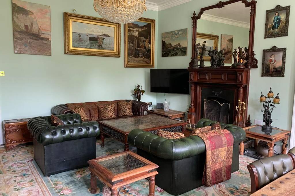 Luxurious Apartment In Historic Mansion - Sleeps 7 Ladock Kültér fotó