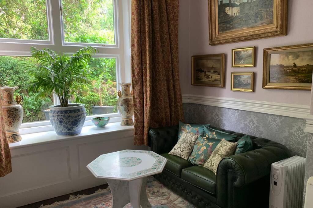 Luxurious Apartment In Historic Mansion - Sleeps 7 Ladock Kültér fotó